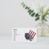 Carte De Visite Fête du travail (Debout devant)