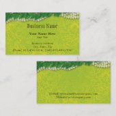 Carte De Visite fête lei (Devant / Derrière)