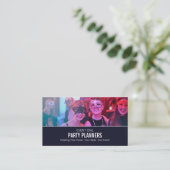 Carte De Visite Fête Masquerade, organisateur d'événements (Debout devant)