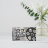 Carte De Visite fête nationale du cinéma (Debout devant)