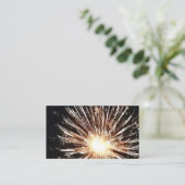 Carte De Visite Feu d'artifice (Debout devant)
