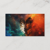 Carte De Visite Feu de loup et glace (Dos)