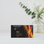 CARTE DE VISITE FEU FLAMBOYANT 2 (Debout devant)