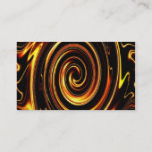 Carte De Visite Feu Spiral (Dos)