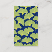 Carte De Visite Feuille 1 de Ginkgo (Dos)