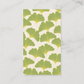 Carte De Visite Feuille 2 de Ginkgo (Dos)