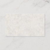 Carte De Visite Feuille d'automne (Dos)