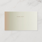 Carte De Visite Feuille de Ginkgo de chute (Dos)