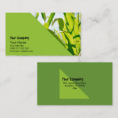 Carte De Visite Feuille de maïs (Devant / Derrière)