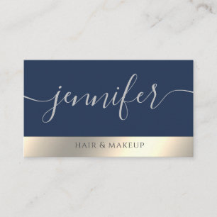 Carte De Visite Feuille d'or professionnelle minimaliste