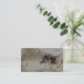 Carte de visite Feuille habillé (Debout devant)