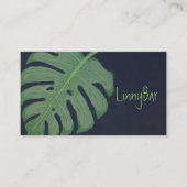 Carte De Visite Feuille Monstera (Devant)