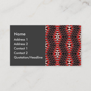 Carte De Visite Feuilles chauds