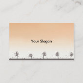 Carte De Visite Feuilles d'automne (Dos)