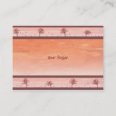 Carte De Visite Feuilles d'automne (Dos)