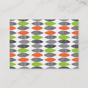 Carte De Visite Feuilles texturés 02