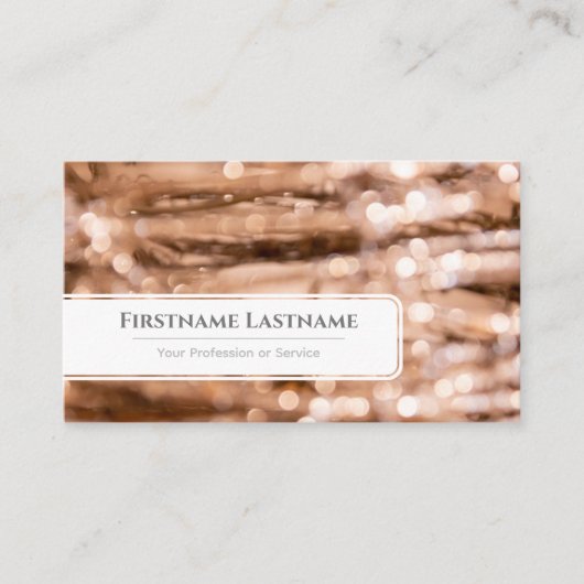 Carte De Visite Feux à allumer Bokee professionnel Event Managers (Devant)