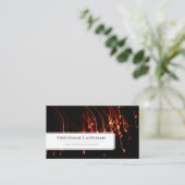 Carte De Visite Feux à allumer Bokee professionnel Event Managers (Debout devant)