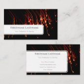 Carte De Visite Feux à allumer Bokee professionnel Event Managers (Devant / Derrière)