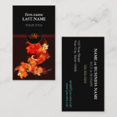 Carte De Visite Feux Cool élégant et moderne professionnel (Devant / Derrière)