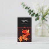 Carte De Visite Feux Cool élégant et moderne professionnel (Debout devant)