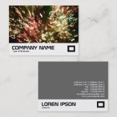 Carte De Visite Fibre optique (Devant / Derrière)