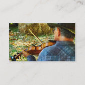 Carte De Visite Fiddler - Finition Platine (Dos)