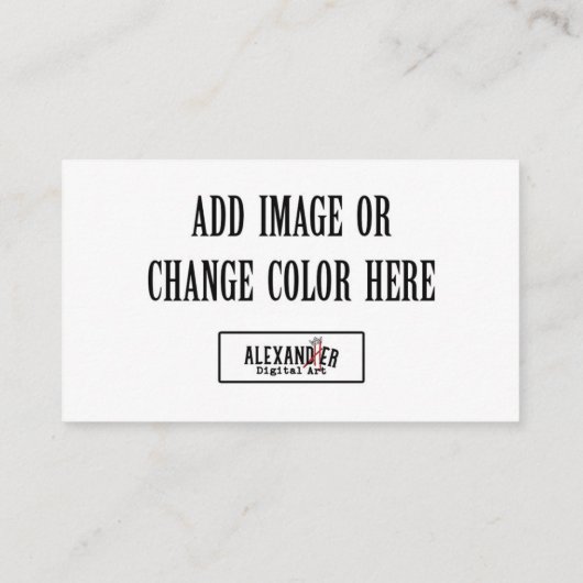 Carte De Visite Fidélité horizontale et (Dos)