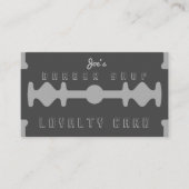 Carte De Visite Fidélité razor tan sombre (Devant)