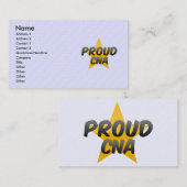 Carte De Visite Fier Cna (Devant / Derrière)