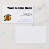 Carte De Visite Fier d'être un vétérinaire du Vietnam (Devant / Derrière)