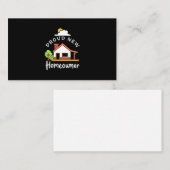 Carte De Visite Fière nouvelle propriétaire (Devant / Derrière)
