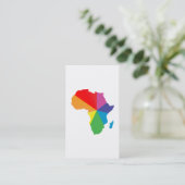 Carte De Visite fierté africaine. (Debout devant)
