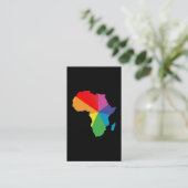 Carte De Visite fierté africaine. (Debout devant)