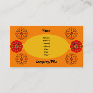 Carte De Visite Fiesta