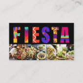 Carte De Visite Fiesta taquizas (Devant)