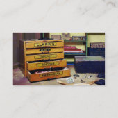 Carte De Visite Fil de broderie à vendre (Dos)