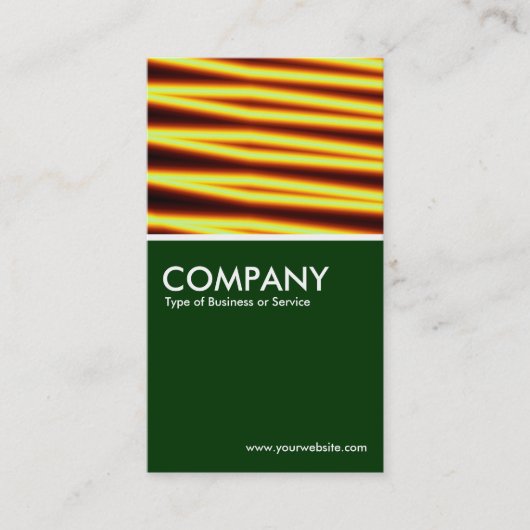 Carte De Visite Filaments - Vert foncé (Devant)