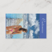 Carte De Visite Fille Bikini Thunder_Cove (Dos)