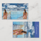 Carte De Visite Fille Bikini Thunder_Cove (Devant / Derrière)