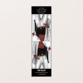 Carte de visite fille chef (Extérieur déplié)