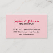 Carte De Visite Fille de graffiti d'art de rue avec des oiseaux (Dos)