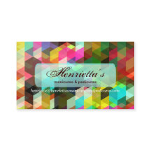 Fille géométrique fine mode rétro