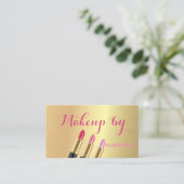 Carte De Visite Fille Moderne Professionnel, Noir, Lecteur (Debout devant)