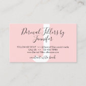 Carte De Visite Fillers dermiques modernes (Devant)