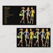 Carte De Visite filles... (Devant / Derrière)