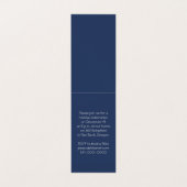 Carte De Visite Filles à l'invitation de ChristmasHoliday de lune (Intérieur déplié)