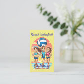 Carte De Visite Filles de beach volley Thunder_Cove (Debout devant)