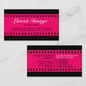 Carte De Visite film 08 de 35mm (Devant / Derrière)