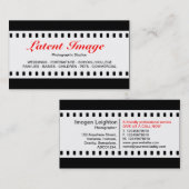 Carte De Visite Film 35mm (Devant / Derrière)